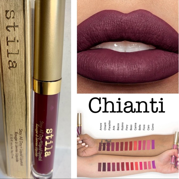STILA FULL SIZE CHIANTI LIQUID LIPSTICK-NIB - Picture 1 of 1